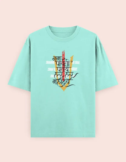 🕉️ Mahadev Trinetra Oversized T-Shirt – Lord Shiva Edition