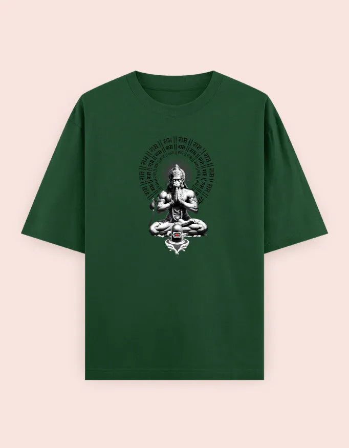 🐒 Hanuman Namaskar Oversized Tee