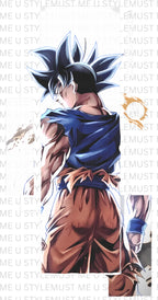 Ultra Duality – Goku Instinct x Blue Oversized T-Shirt
