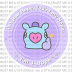 J-Hope “I’m Your Hope” | BTS Inspired – Oversized T-Shirt