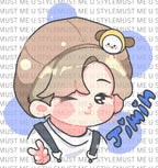 Jimin “Angel Baby” BTS Inspired – Oversized T-Shirt