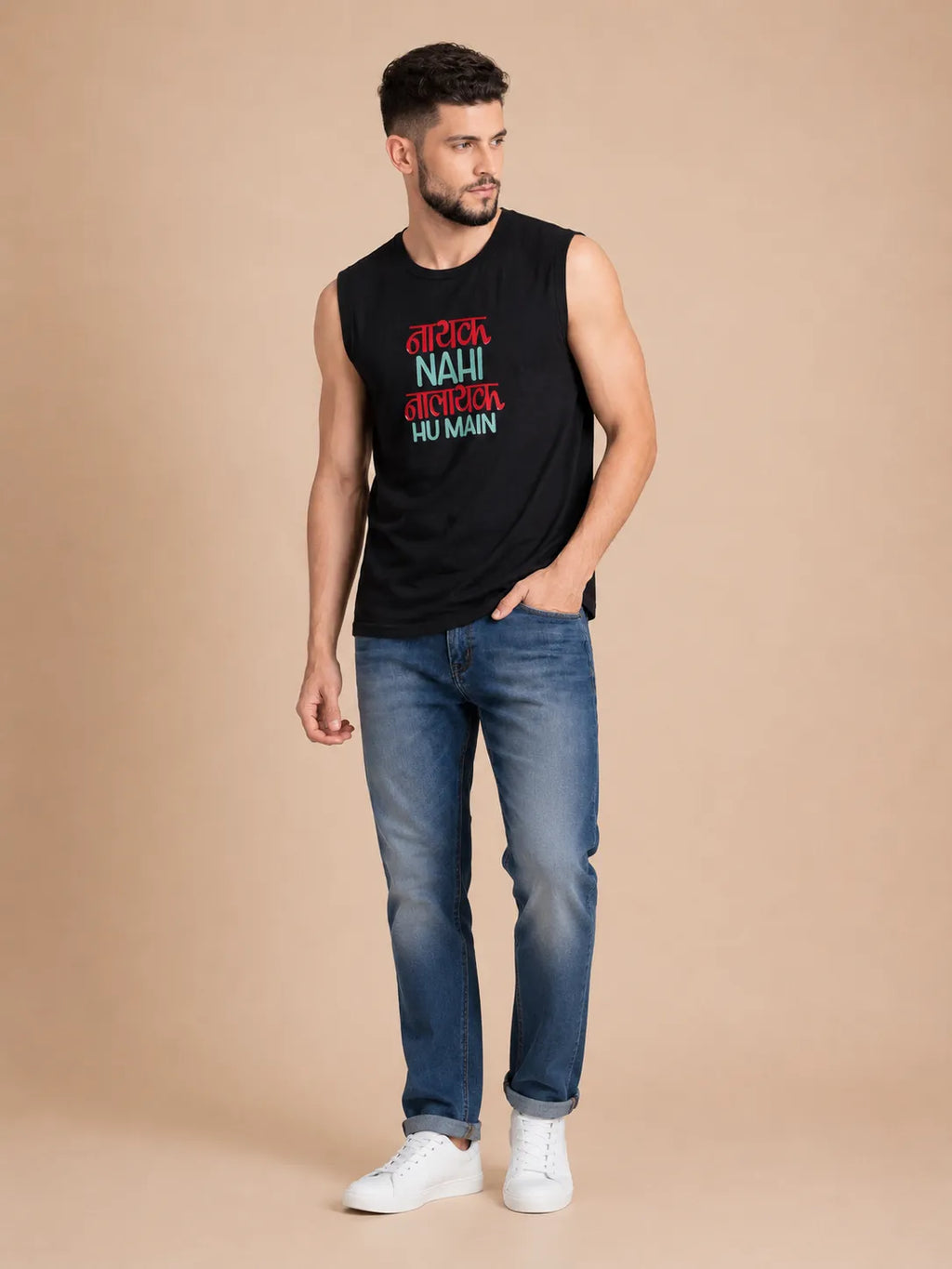 Nayak Nahi Nalayak Hu Main – Men's Sleeveless T-Shirt