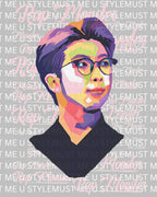 RM BTS Inspired Double-Sided | Oversized T-Shirt