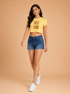 Self Love Club – Women's Crop Top T-Shirt