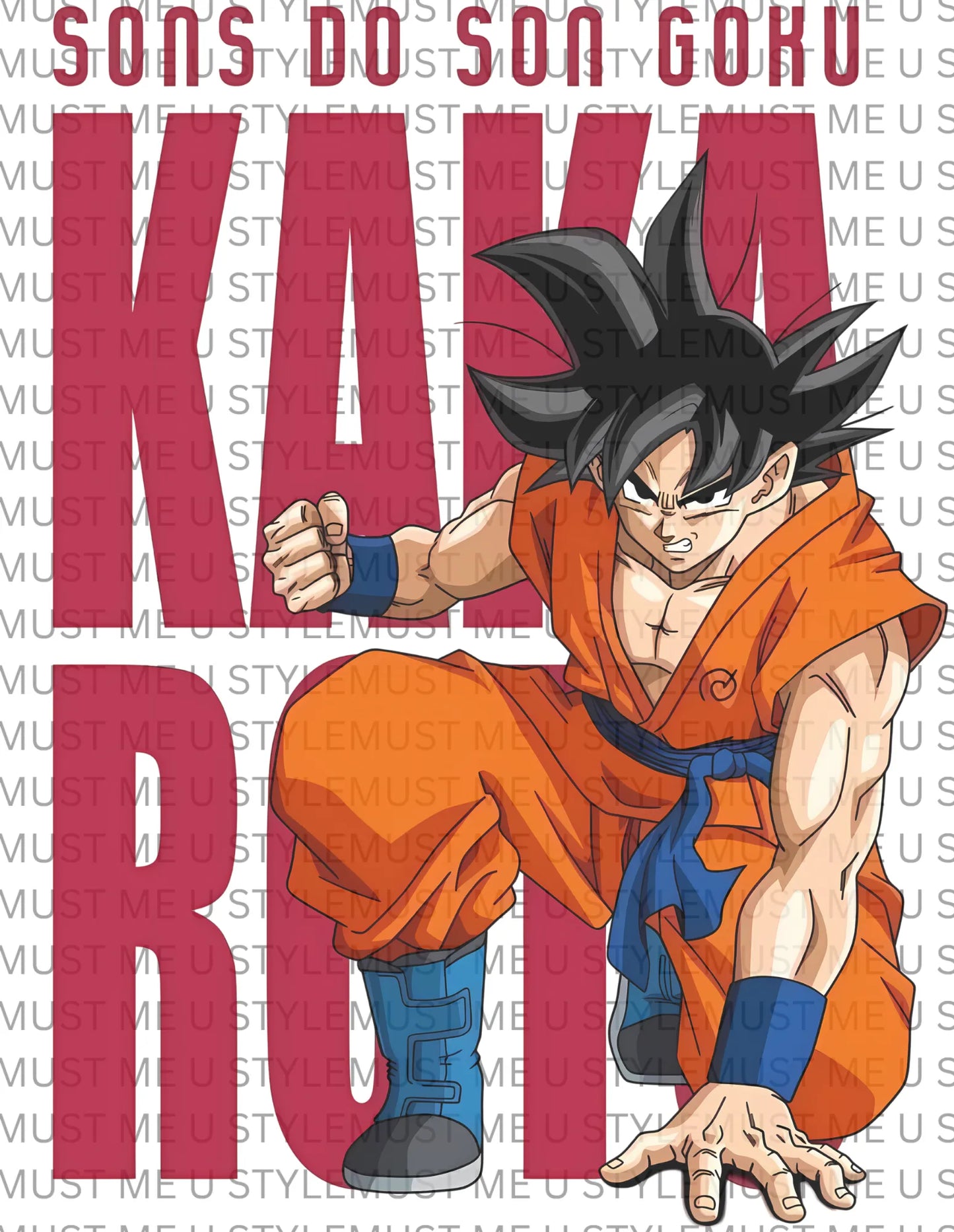 🉐 Son Goku “Kakarot” Oversized Anime T-Shirt