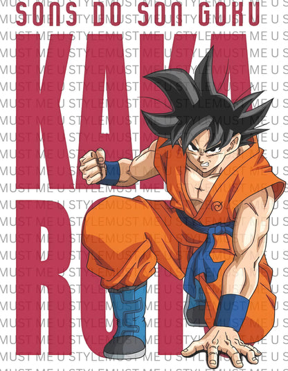 🉐 Son Goku “Kakarot” Oversized Anime T-Shirt