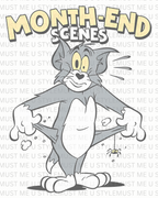 Month-End Broke Tom Tee - Regular Fit