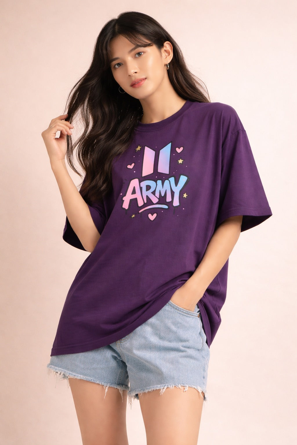 BTS ARMY | BTS Inspired - Oversized T-Shirt