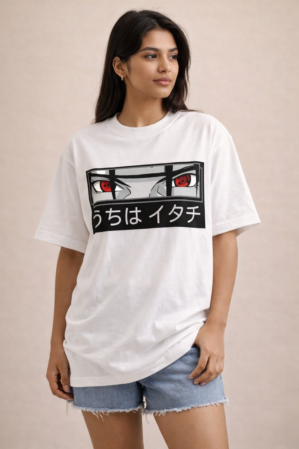Itachi Uchiha Akatsuki Oversized Anime T-Shirt