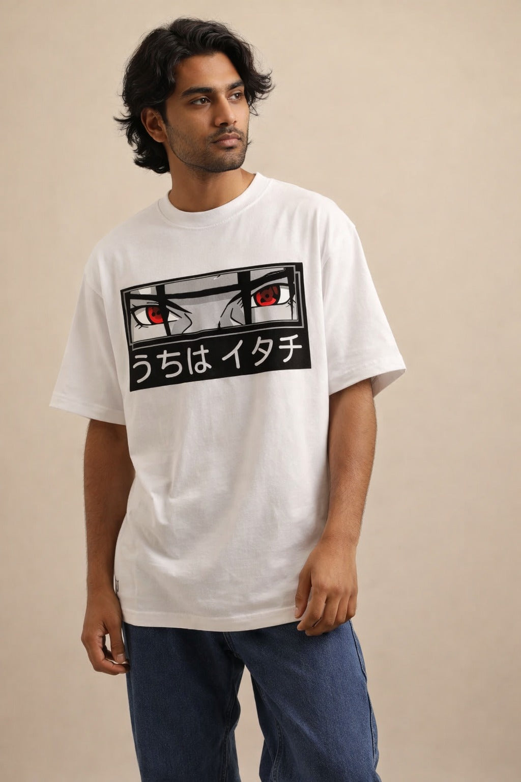 Itachi Uchiha Akatsuki Oversized Anime T-Shirt