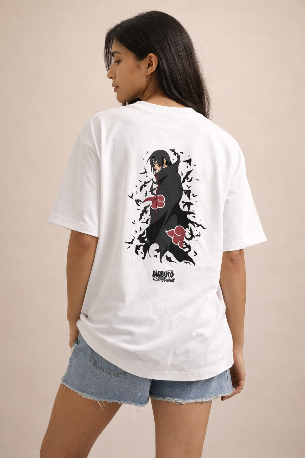 Itachi Uchiha Akatsuki Oversized Anime T-Shirt