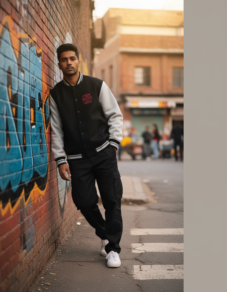 WORTHY - ROGERS VARSITY JACKET