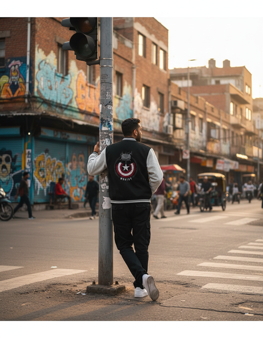 WORTHY - ROGERS VARSITY JACKET