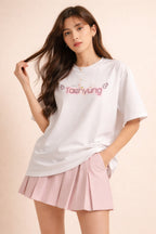 Taehyung “Say Hi!” BTS V Inspired - Oversized T-Shirt