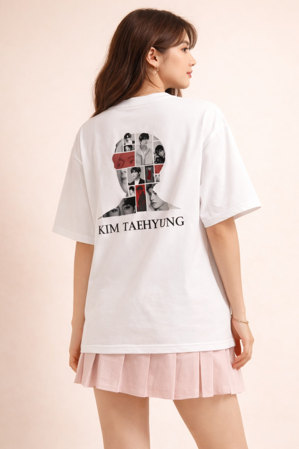 Taehyung “Say Hi!” BTS V Inspired - Oversized T-Shirt