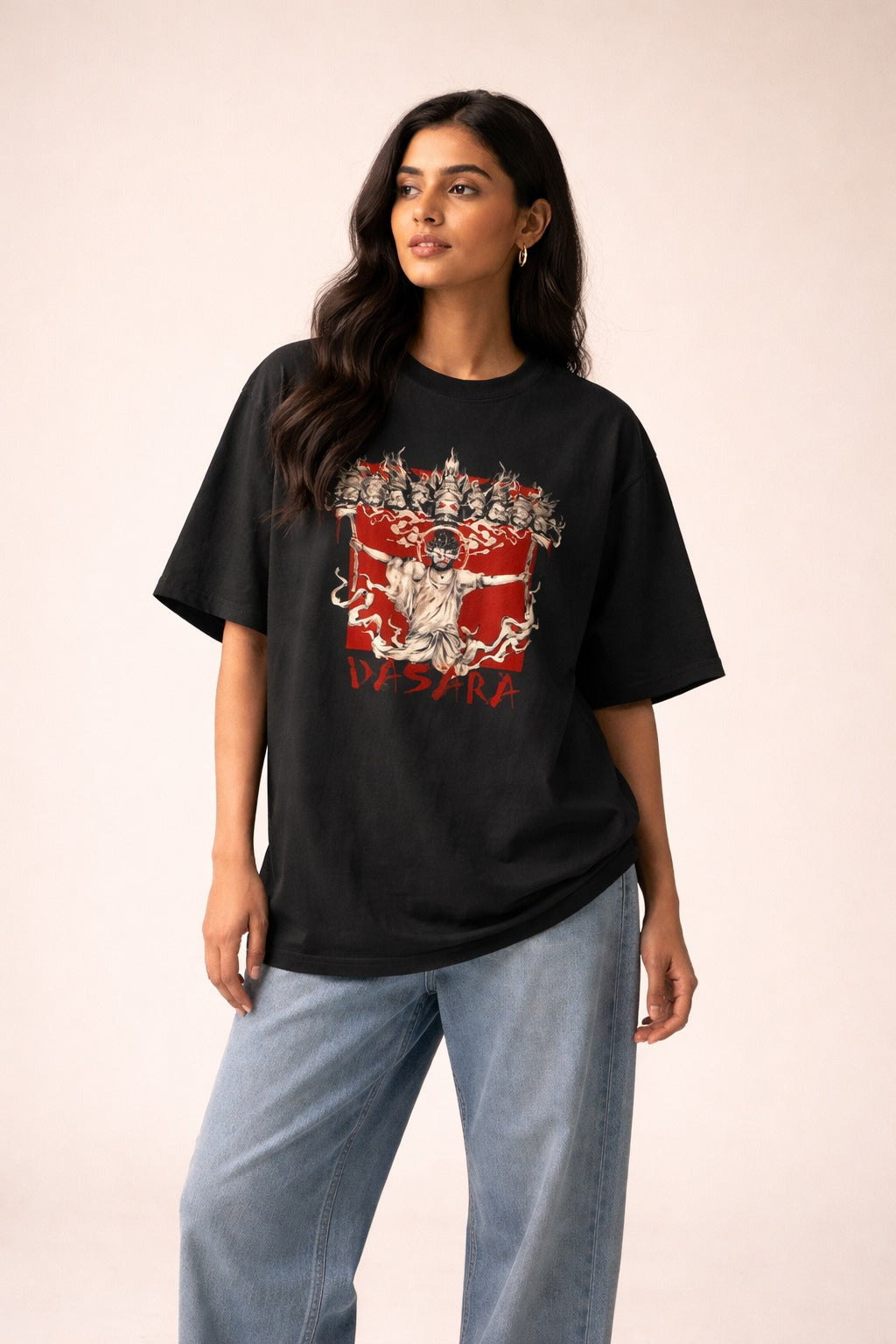 "DASARA: Rise Over Rage" – Oversized T-ShirtUnisex Oversized Classic T-Shirt