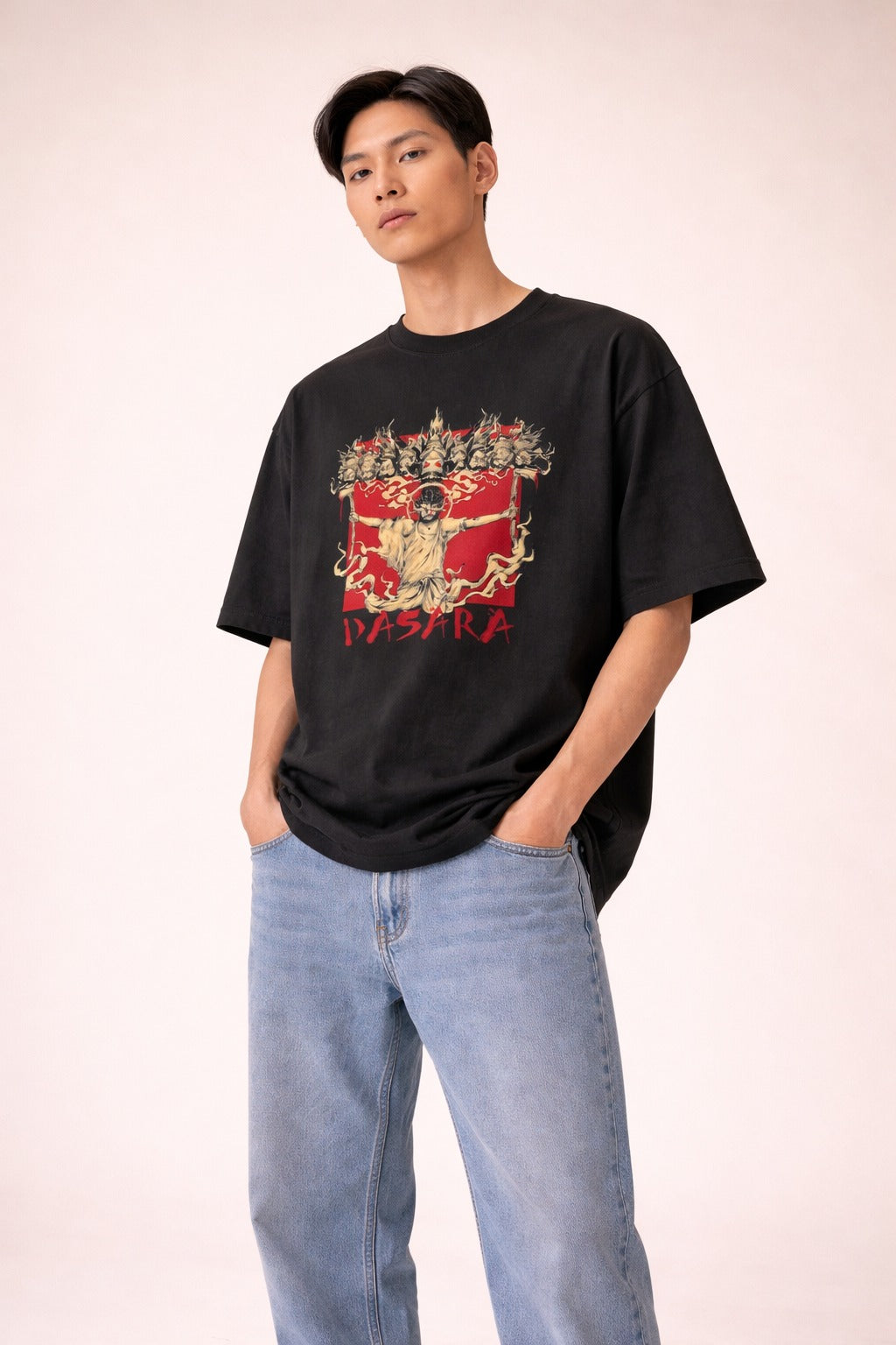 "DASARA: Rise Over Rage" – Oversized T-ShirtUnisex Oversized Classic T-Shirt