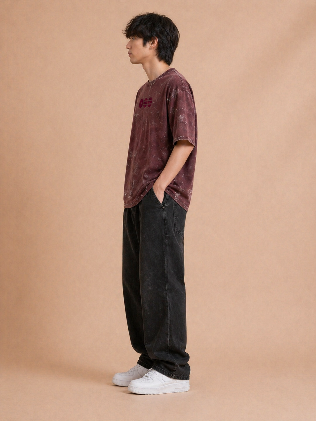 K-pop Arirang - Unisex Acid Washed Oversized Tee